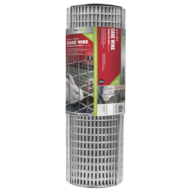 YARDGARD 16 Gauge Galvanized Hardware Cloth Fencing & Reviews Wayfair